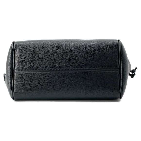 Celine Handbag Small Hippo Drawstring Cuir Triomphe 2way Shoulder Black - Picture 3 of 13